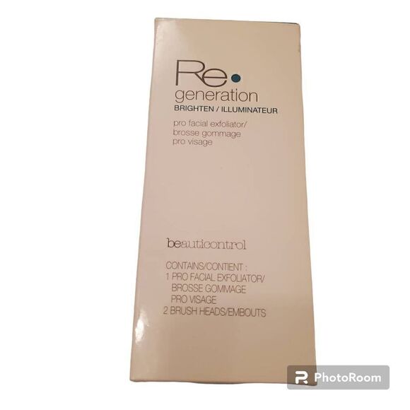 NEW Beauticontrol Regeneration Brighten Pro Facial Exfoliator with 2 Brush heads - Picture 2 of 4